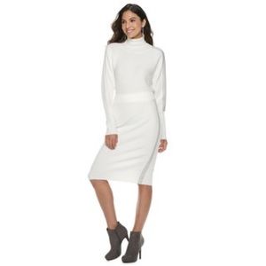 skirt and sweater set